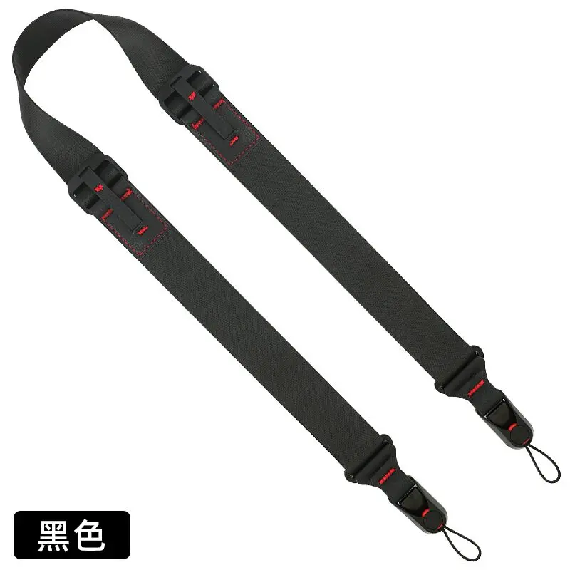 Alça de liberação rápida para câmera adequada para SLR Canon Nikon Sony Fujifilm sem espelho etc. ajuste rápido de alívio de pressão transversal