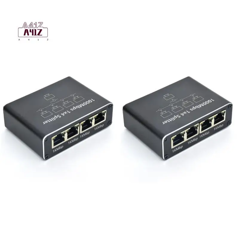 a41z-2set-rj45-ギガビット-1000mbps-イーサネット-スプリッター-lan-インターネット-イーサネット-スプリッター-1-～-4-1000mbps-アダプター-ネットワーク