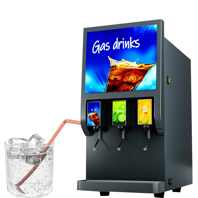 3 Nozzle Carbonated Drink Dispenser Coke Dispenser Selling Machine Coke Making Machine Coke Cola Machine