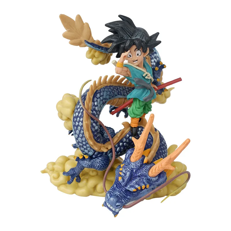 Anime Dragon Ball Z Goku Figures Shenron Son Goku PVC Action Figure Model Toys Ornamen Kids Birthday Doll Gifts