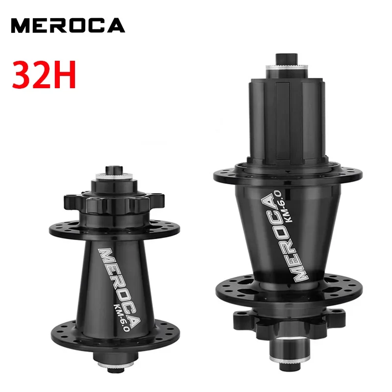 

MEROCA BOOST Mountain Bike 5 Peilin Hubs Disc Brake Quick Release Barrel Shaft Aluminium Alloy Cube Arc 32 Hole Six Pin MTB Hub