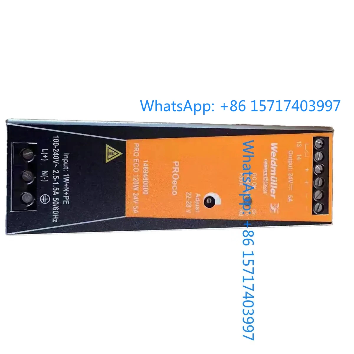 New original genuine Weidmüller switching power supply PRO ECO 120W 24V 5A 1469480000