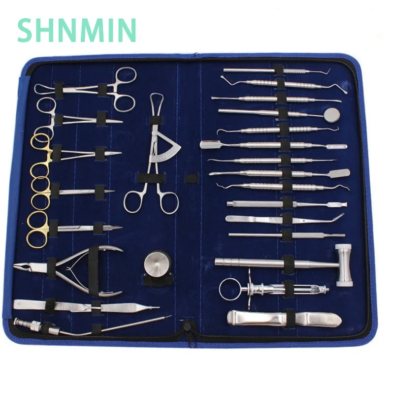 

26 Pcs Dental Implant Tools Basic Instrument Set Dental Dentist Implant Surgery Kit Surgical Tool