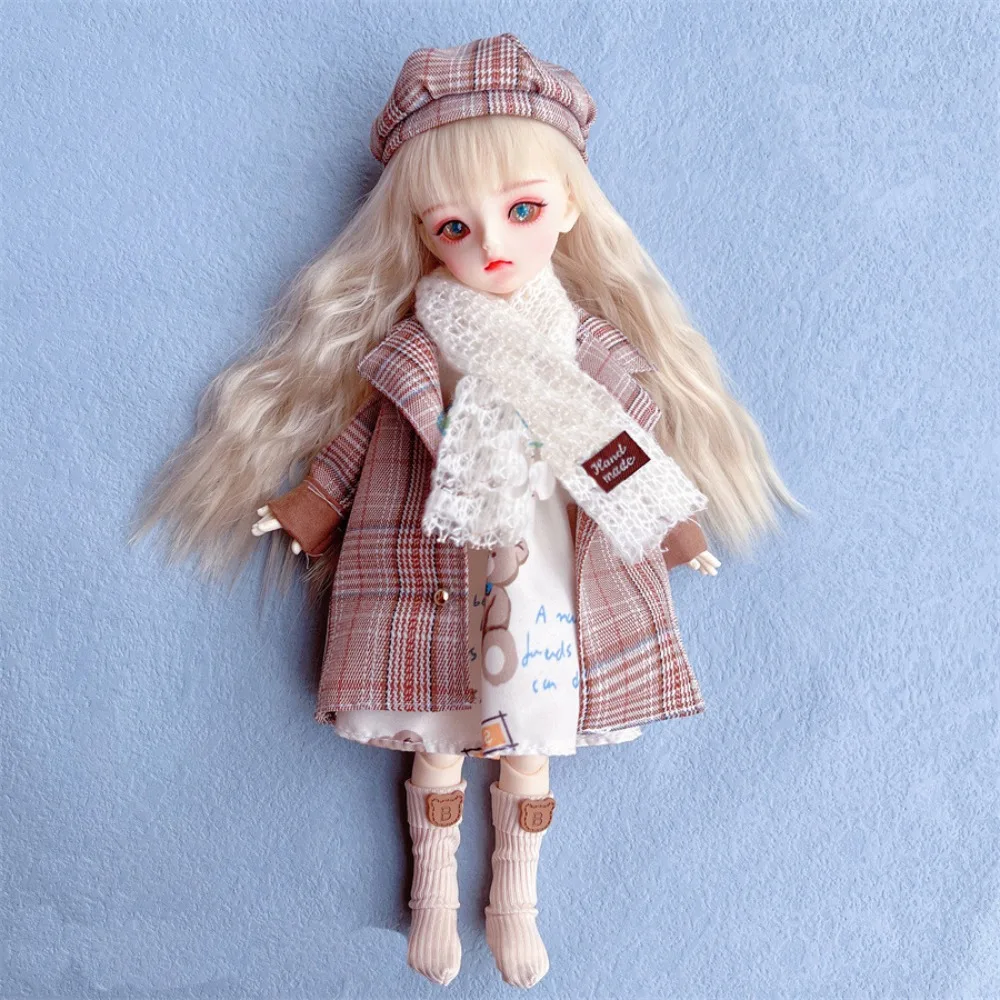 30cm Doll Dress Jk Uniform Clothes for 30cm Doll Toy Accessories Doll Clothing 30cm Dolls Skirt NO Doll Multiple Color