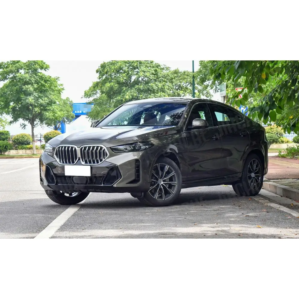 

JCYECF для BMW X6 G06 LCI Sport 2023 + ABS передняя губа, передний бампер, спойлер, автомобильная нижняя защита, сплиттер, крышка подбородка, бампер