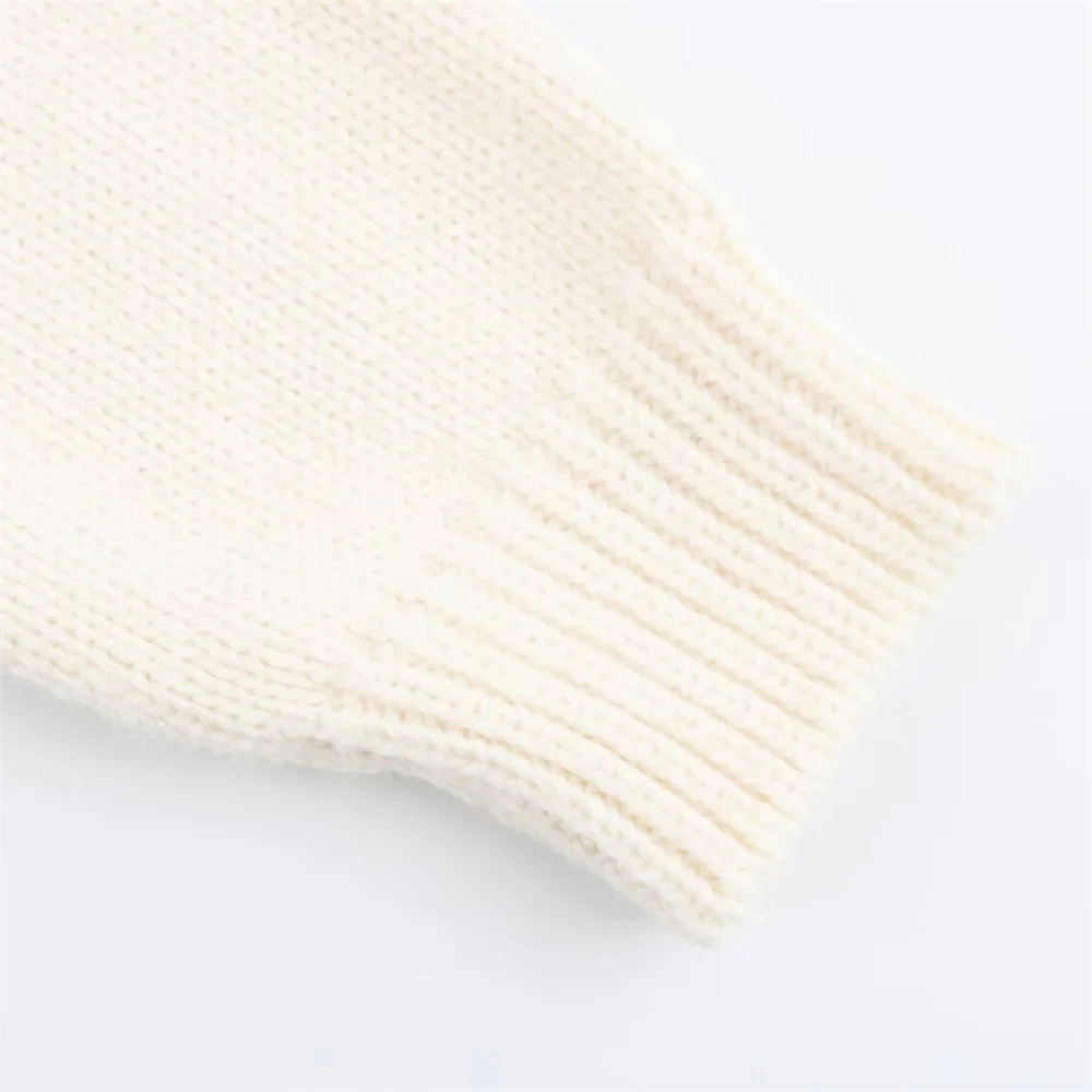 شتاء جديد أزياء المرأة عارضة التصميم الطليعي الشعور الأوروبية والأمريكية السترة محبوك سترة سترة سترة