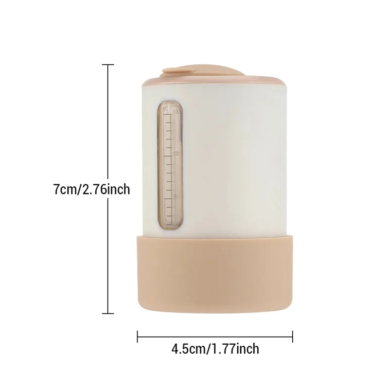 A66T-لنمو الشعر الصحي مكركرنت الاهتزاز علاج الشعر زيت الشعر قضيب مشط 1 مجموعة حليبي