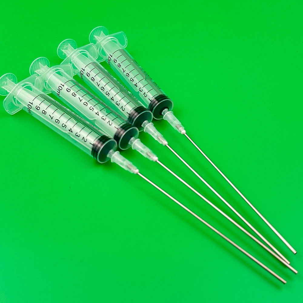 Add The Ink Tool 10ML Syringe Inkjet For Epson Canon Brother Hp Refilling Ink CISS Ink Cartridges With 10cm Long Needle