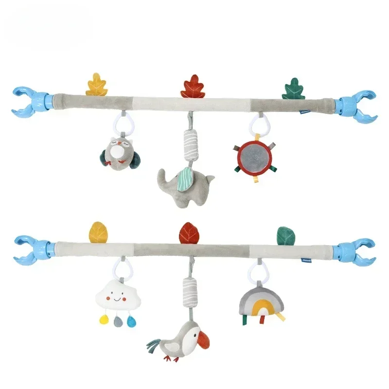 Baby Infant Newborn Crib Bell Rattles Toys 0-12 Months 0-1 Year Old Babies Toddler Stuff Car Seat bedbell Pendant Trolley Toys view 5