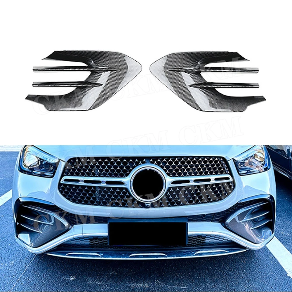 

for Mercedes Benz GLE Class W167 C167 GLE450 GLE53 AMG 2024+ Car Front Bumper Grille Air Outlet Trims Body Kits ABS Material