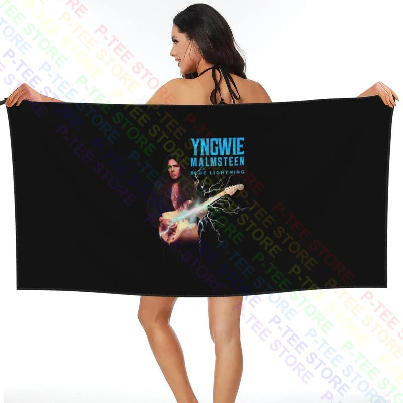 Yngwie Malmsteenlightning Usa Tour 2019 Quick dry Towel Outdoor Bathrobe Good Quality