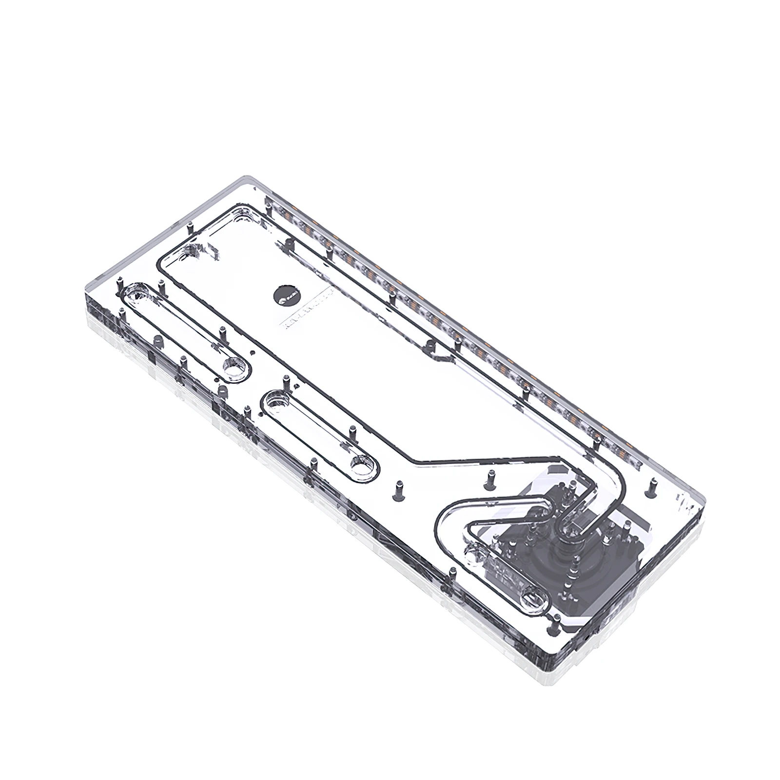 Bykski Distro Plate Reservior for Lianli PC-O11 Dynamic Chassis RGV-LAN-O11-P