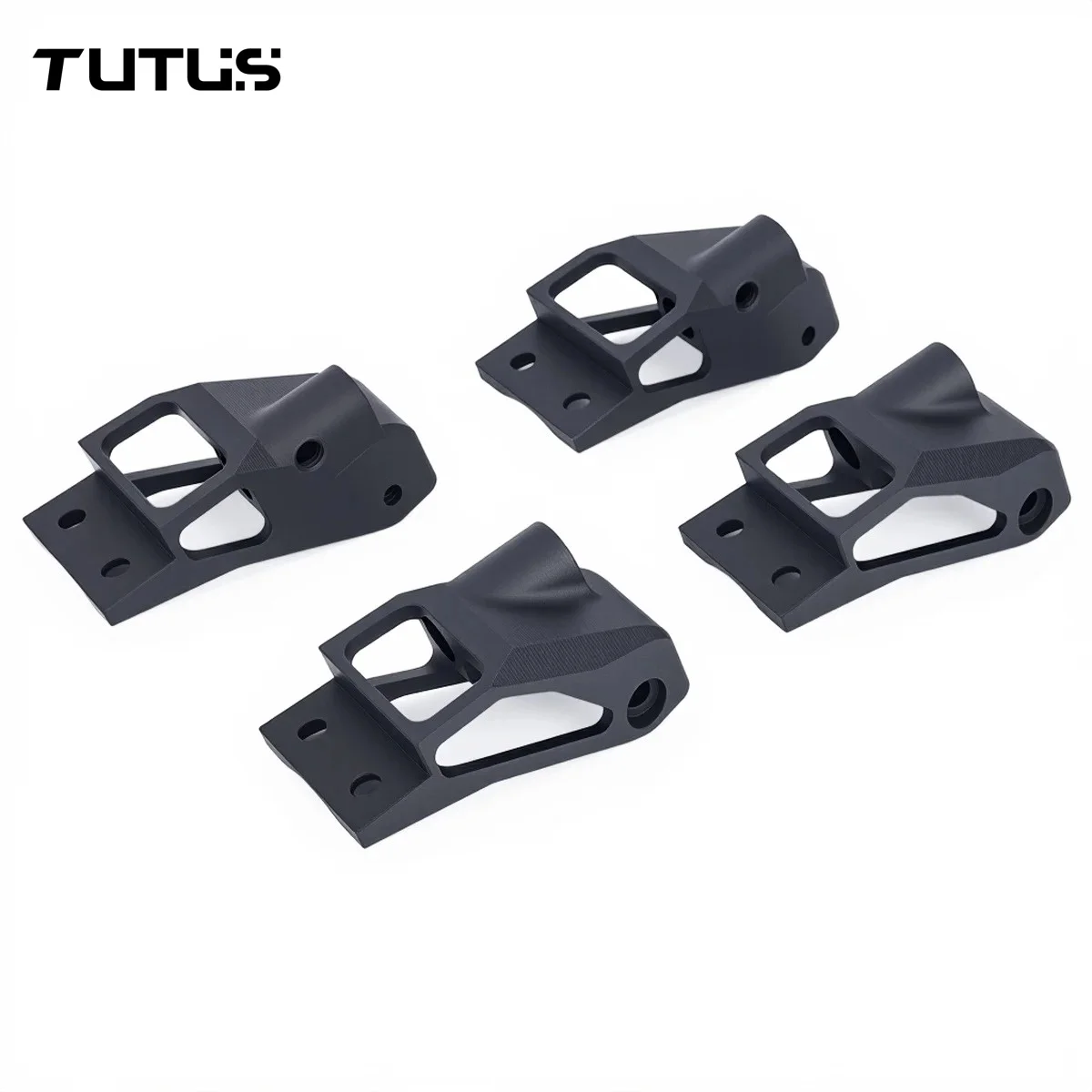 

4PCS Aluminum Front Rear Extended Shock Towers For 1/10 RC Crawler VS4-10 Phoenix Chassis Upgrade Parts