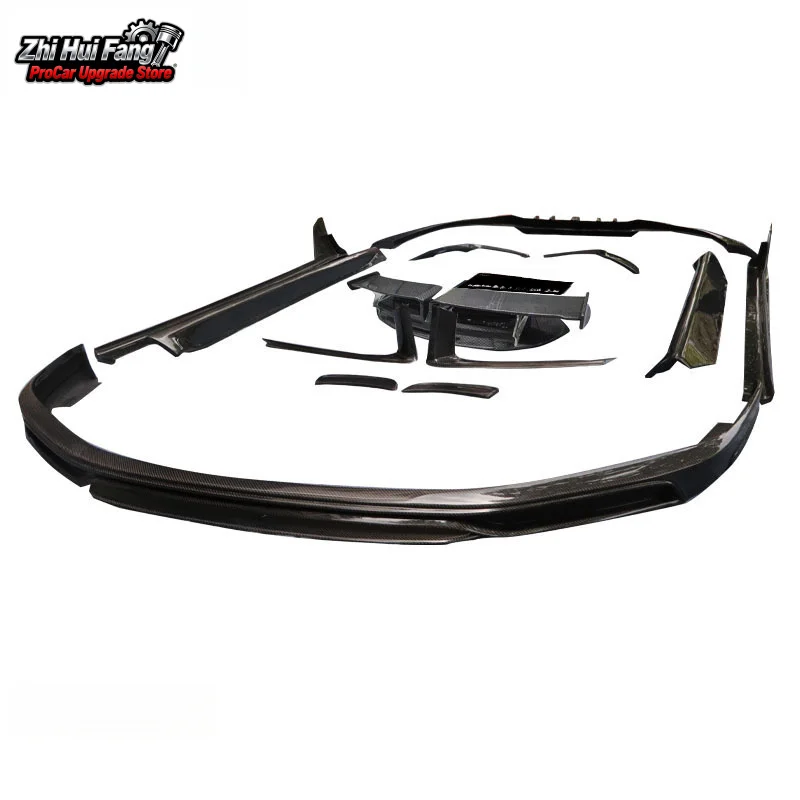 Suitable for Porsche 911/992 Taycan Special Edition Carbon Fiber Body Kit Front Rear Lip Side Skirt Air Knife