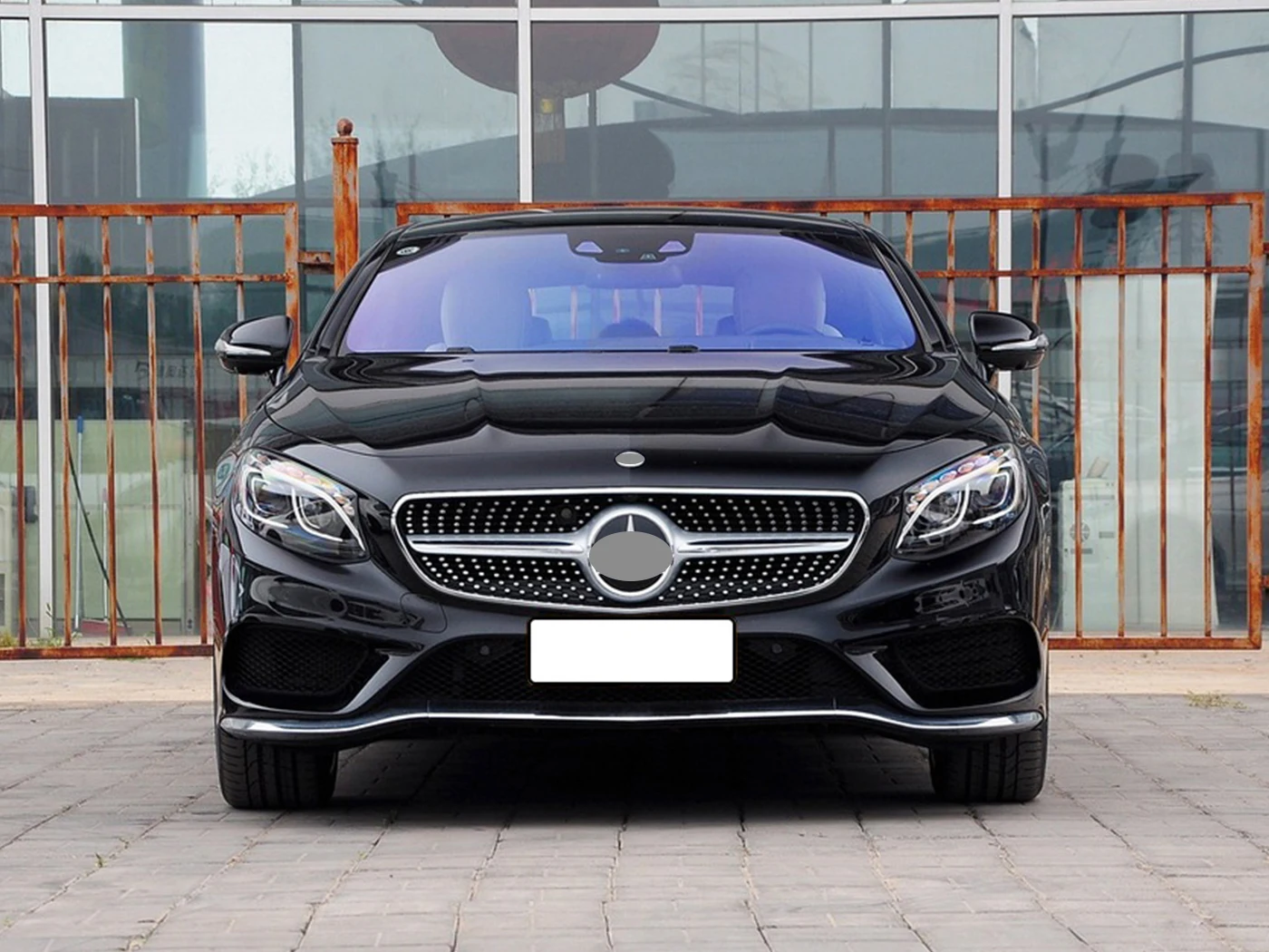 

Для Merce bz S Coupe W217 автомобильные боди, высококачественные комплекты кузова, простая установка, передний бампер, сотовая сетка, решетка бампера