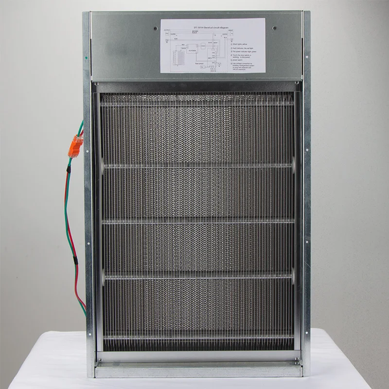 Stainless steel high efficiency 99.99% box filter industrial air purifier ESP filter