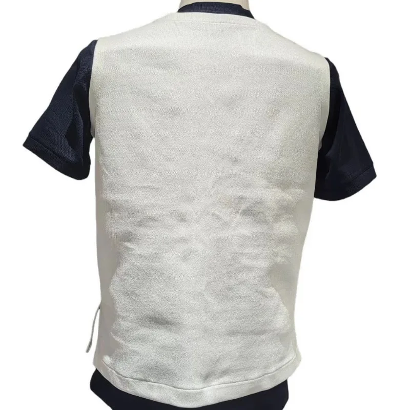 Double-sided knitted soft close-fitting stab-proof white vest Level 5 anti-cut suit duty plain clothes training T-shirt