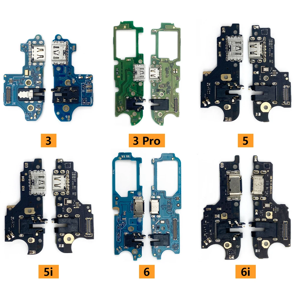 NEW USB Charging Dock Port Board With IC Connector Charger Port Flex Cable For OPPO Realme 7 6 5 2 3 Pro C11 C20 C25 C12 C15 C21