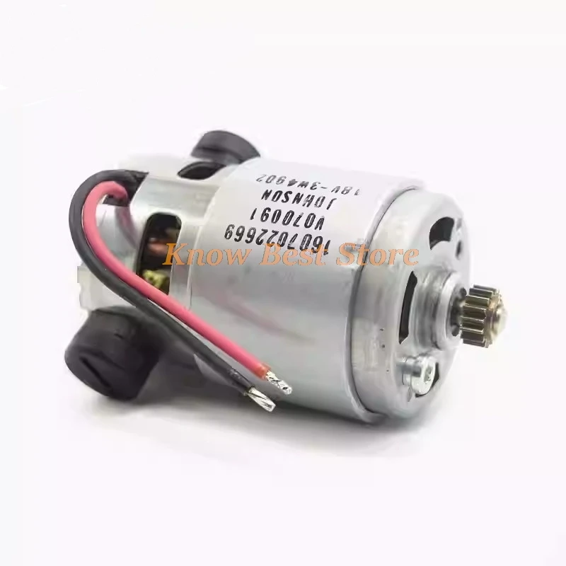 Motor Eléctrico 18V 16 Dientes Para Bosch GSB18V-21 GSR180-LI | Recambio 160702266N | Carcasa Metálica Y Duradera