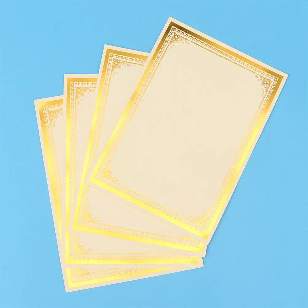 8-folhas-de-papel-a4-em-branco-para-diploma-250g-folhas-de-certificado-douradas-para-cerimonia-de-formatura-premios-de-fim-de-ano-certificados-de-acampamento