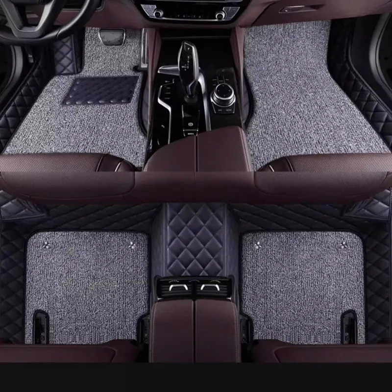 

Специальные автомобильные коврики на заказ для Mitsubishi Outlander, 5 мест, 2026-2022 гг., высококачественные водонепроницаемые двухслойные ковры.