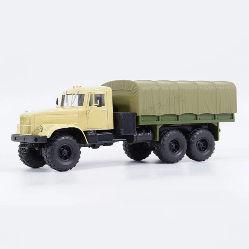 

1:43 Scale Diecast Alloy Soviet KRAZ-255B1 Off-road Truck Toys Cars Model MDTR034 Classics Adult Gifts Souvenir Static Display