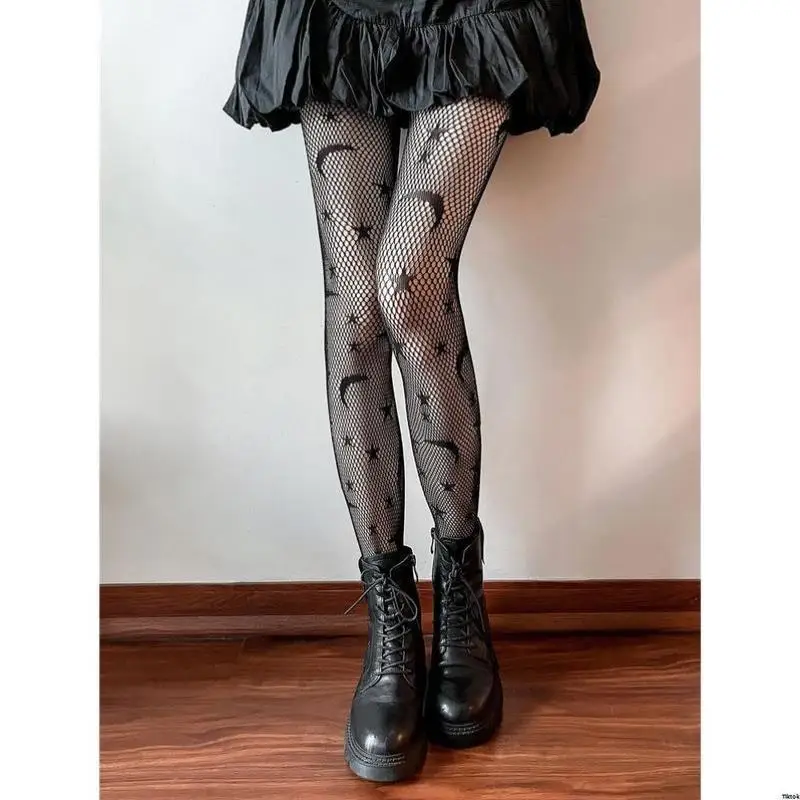 

Men's Casual Pants High Waist Straight Leg Street Faion Moon Pattern Korean Sle Neutral High Quali Fabric Soldier Pants