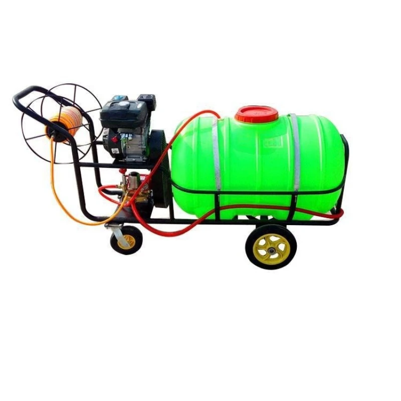 

Four wheels, hand push, animal husbandry, farm electric mist machine