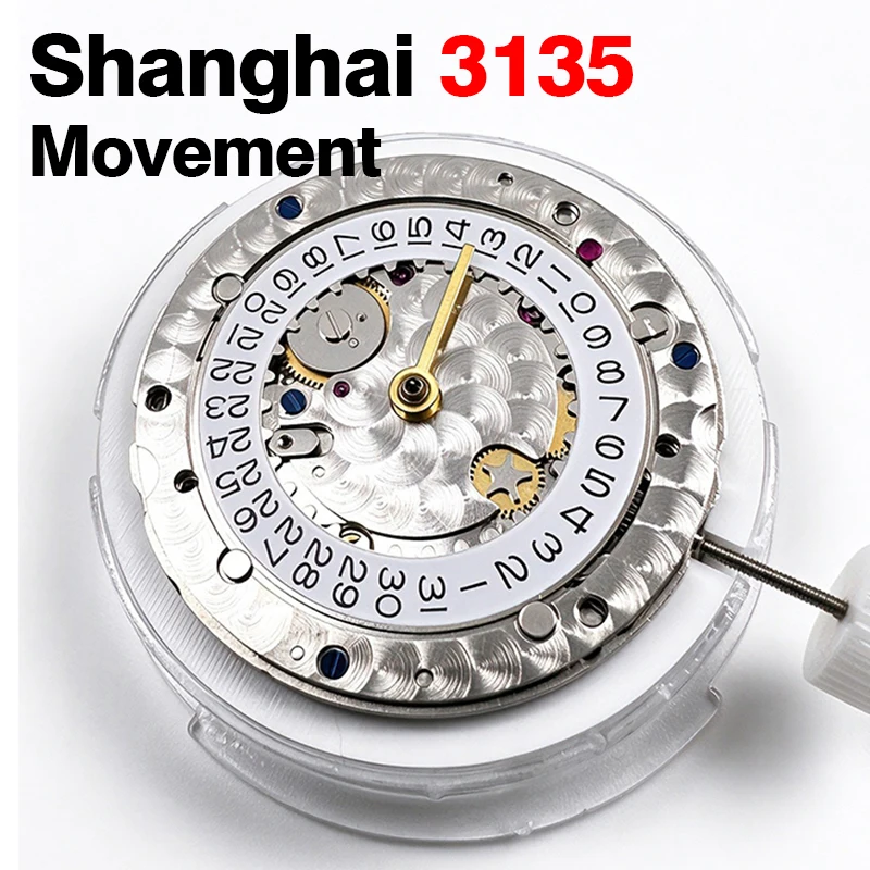 New SH 3135 Movement Automatic Mechanical Movement Men Watch Clock Movement Replacement Accessories VR3135