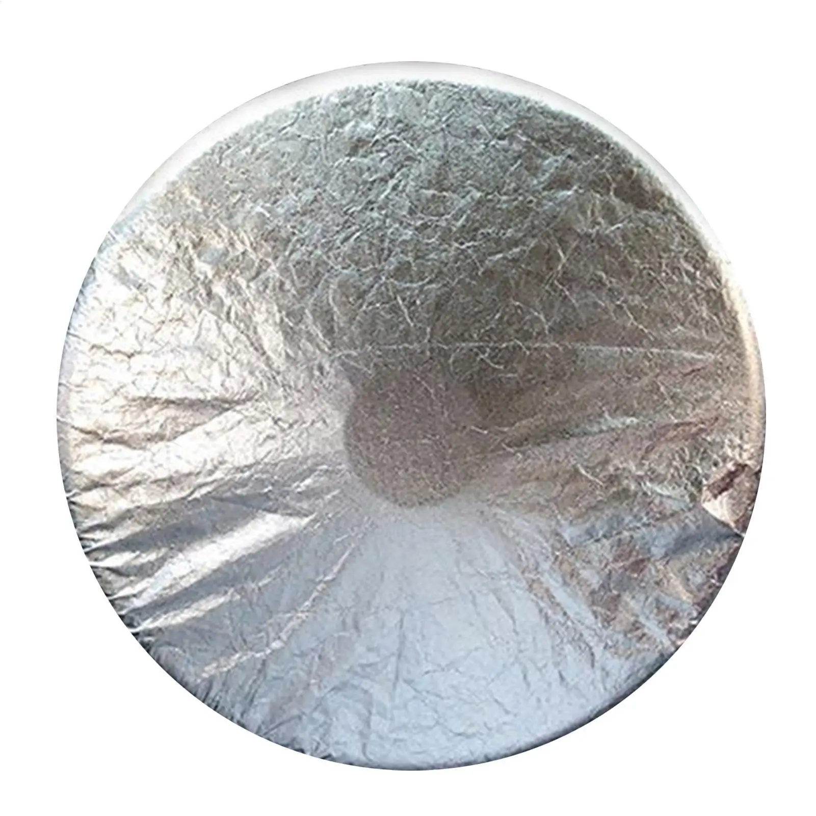 Car Steering Wheel Sun Cover 38cm Aluminum Foil Folding Cooling Shield Sunscreen Cover for most car steering wheels