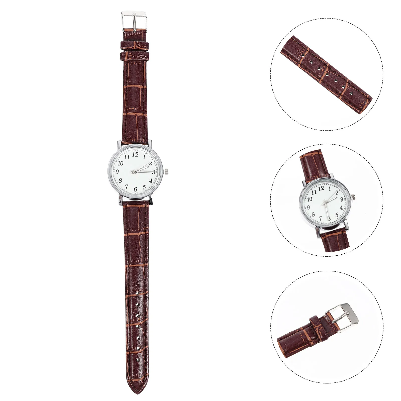 

Стильные женские часы, тонкая работа, удобный ремешок, регулируемый размер, подходят для офиса, вечеринок, банкетов, путешествий на природе.