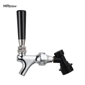 Beer Tap Beer Faucet com Liquid Ball Lock, Quick Disconnect Assembly, Beer Dispenser, Soda, Home Kit Brewing, Chrome 12 principais vendas coluna cerveja - №10