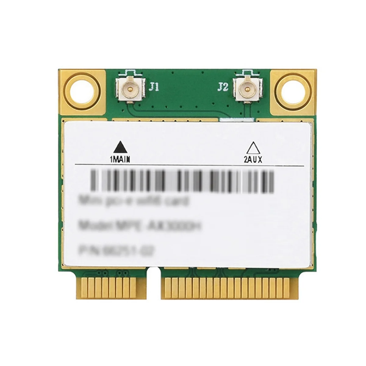 

A49T AX200 MINIPCIE Wireless NIC Network Adapter Dual-Band Wi-Fi 6 Gigabit Network Card Bluetooth 5.2 802.11AX Standard