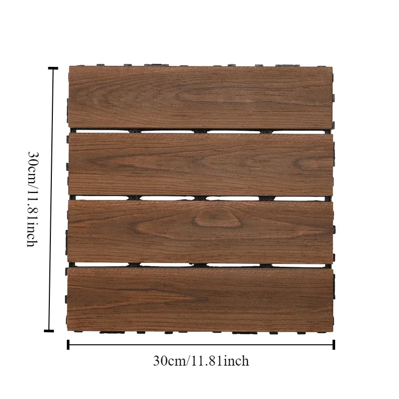 Decorazione di pavimenti in legno massello per giunzioni domestiche, terrazza, cortile, terreno esterno, ristrutturazione di balconi, farina in legno massello