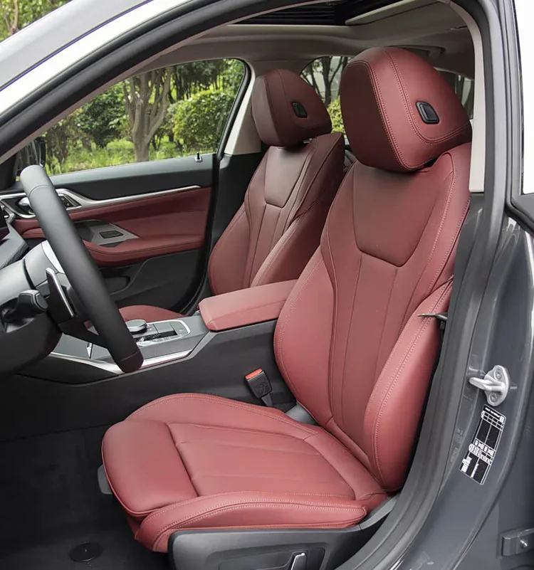 For BMW 4 Series G26 Gran coupe 2022 2023 2024 2025 2026 PU Leather Custom Car Seat Covers full set Interior Accessories