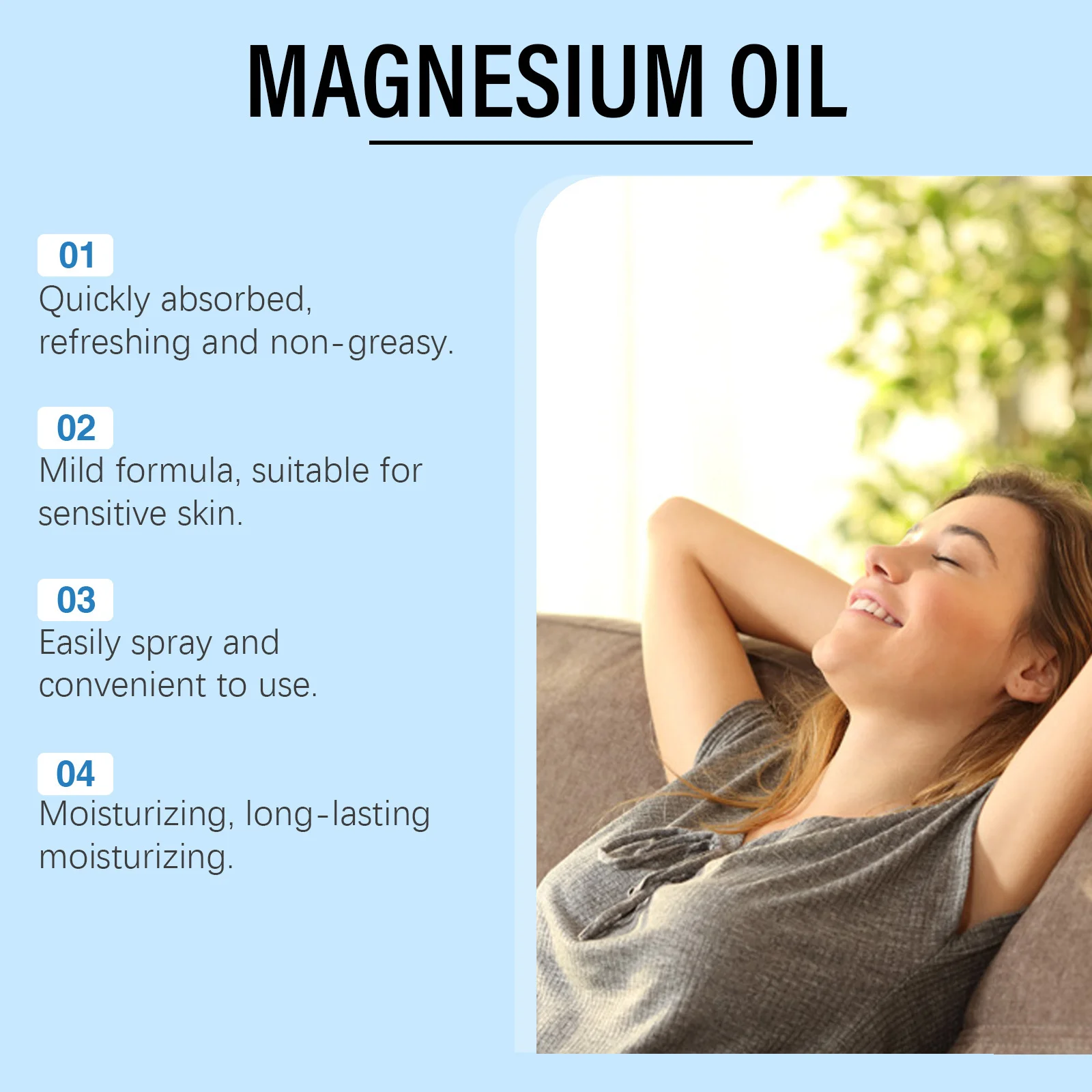 زيت المغنيسيوم رذاذ ترطيب أفضل - مراجعة Bath Salts Magnesium وسعره