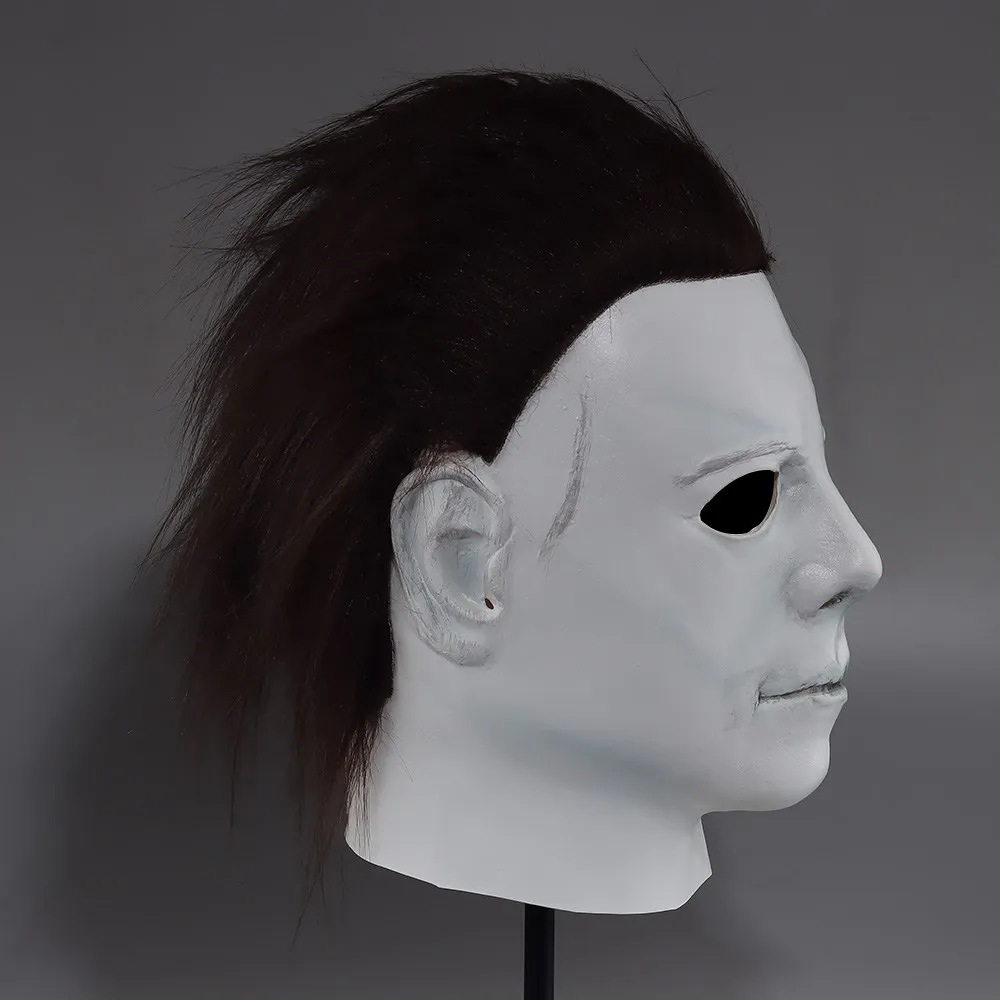 1978 Halloween Michael Myers Latex Helmet Mask Cosplay Horror Bloody Killer Evil Demon Carnival Dress Up Party Costume Props