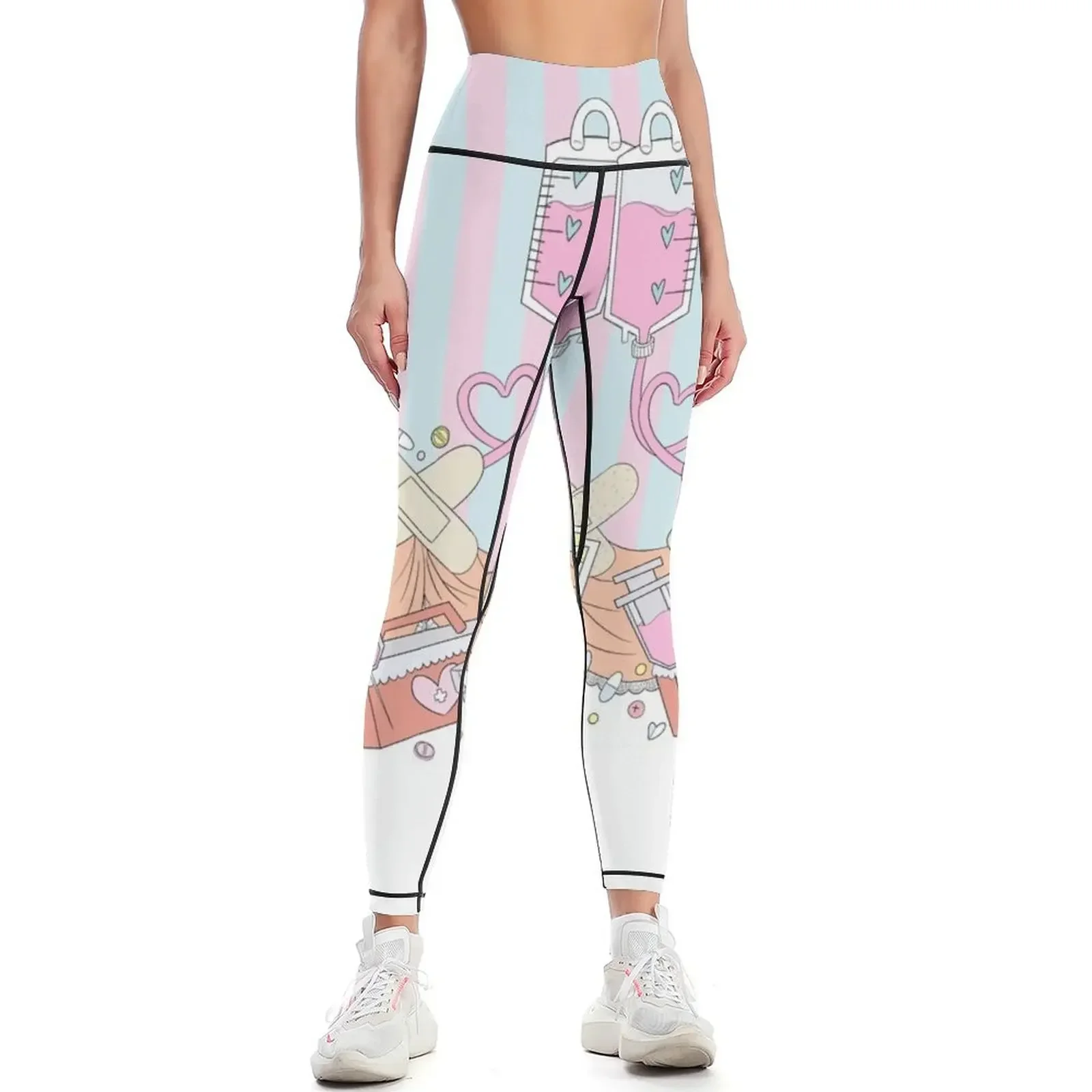 

Menhera [SWEET] Leggings gym sportswear woman Women's fitness exercise clothing for harem pants Womens Leggings