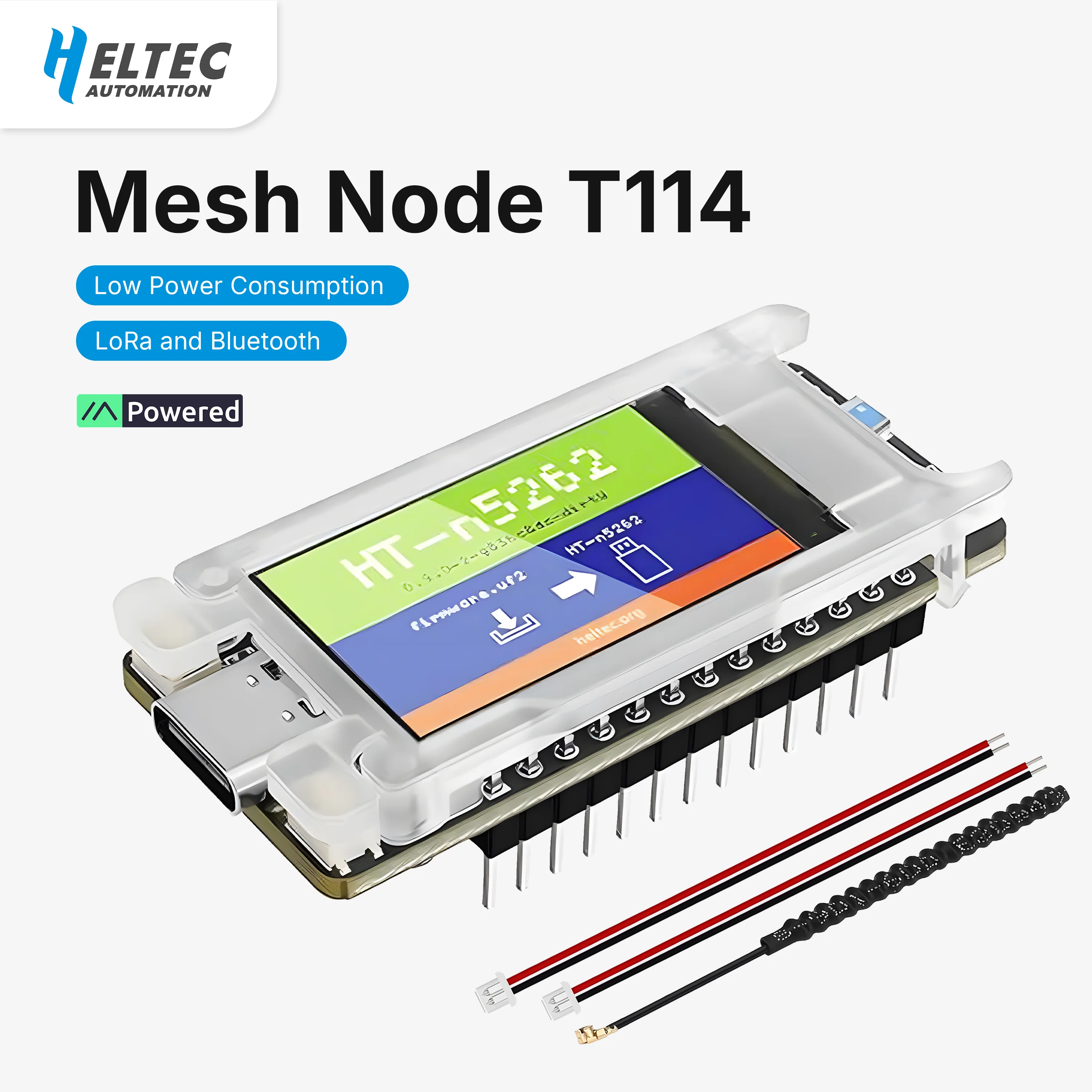 New Meshtastic Tracker Heltec T114 V2 Nordic nRF52840 SX1262