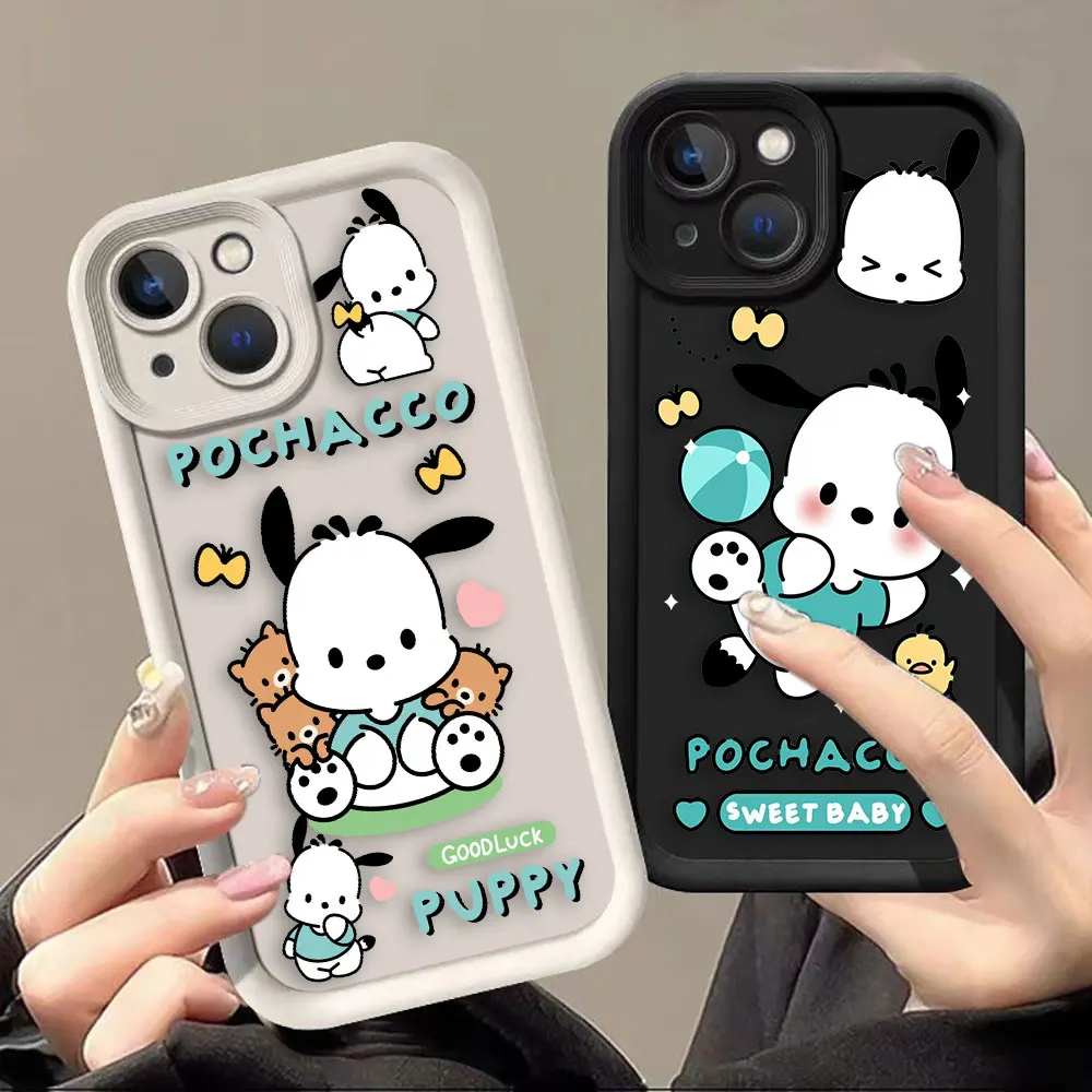 

Anime Cute P-Pochacco Dog Phone Case For Samsung A30 A50 A70 A03 A03S A04 A04E A05 A05S A06 A10 A12 M16 M20 M23 M31 M34 M54 Case