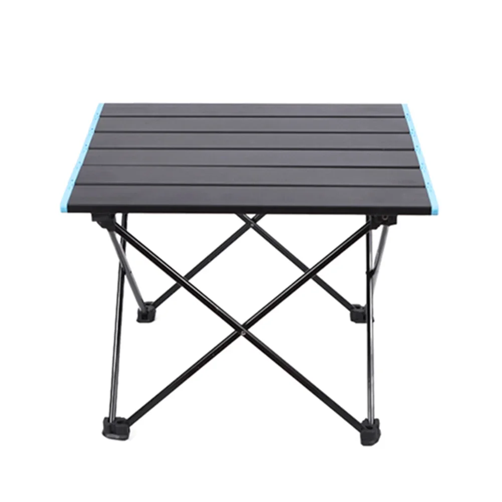 Ultralight Portable Folding Camping Table High Strength Aluminum Alloy Foldable Outdoor Dinner Desk For Garden Party Picnic BBQ