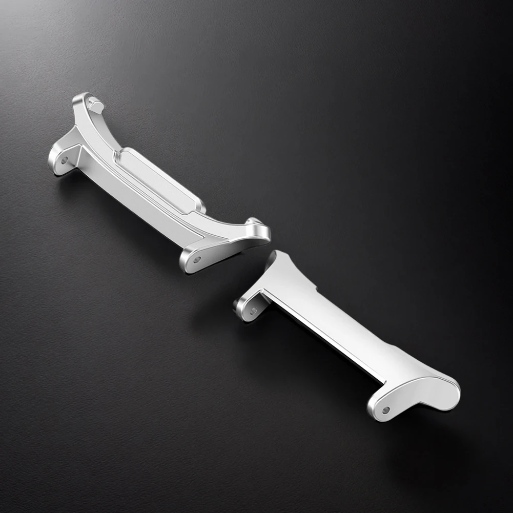 Conector de pulseira de aço inoxidável, conector rápido do bracelete do metal do ajuste, Samsung Galaxy Watch 7 Ultra, 47mm, 2 Pcs