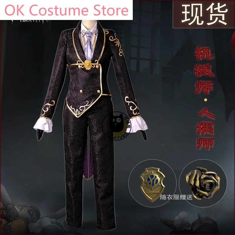 Identity V Mechanic Puppeteer Cosplay Costume Cos Game Anime Party Uniform Hallowen Play Role Clothes Clothing New