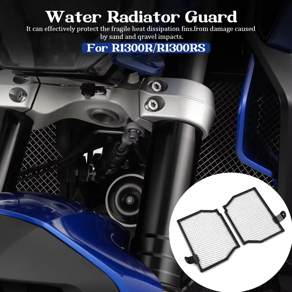 R1300R RS New Motorcycle Radiator Guard Grille Accessories Water Tank Cover Stainless Steel For BMW R1300R R1300RS 2025 2026