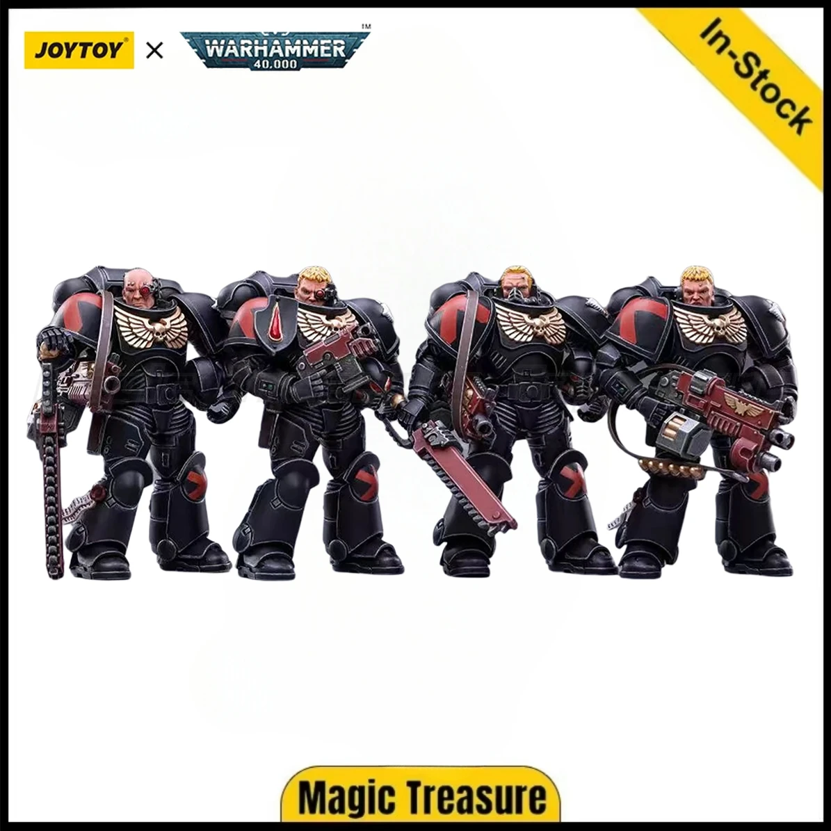 

【В наличии】JOYTOY 1/18 Фигурка Warhammer 40K Blood Angels Death Company Intercessors Toy