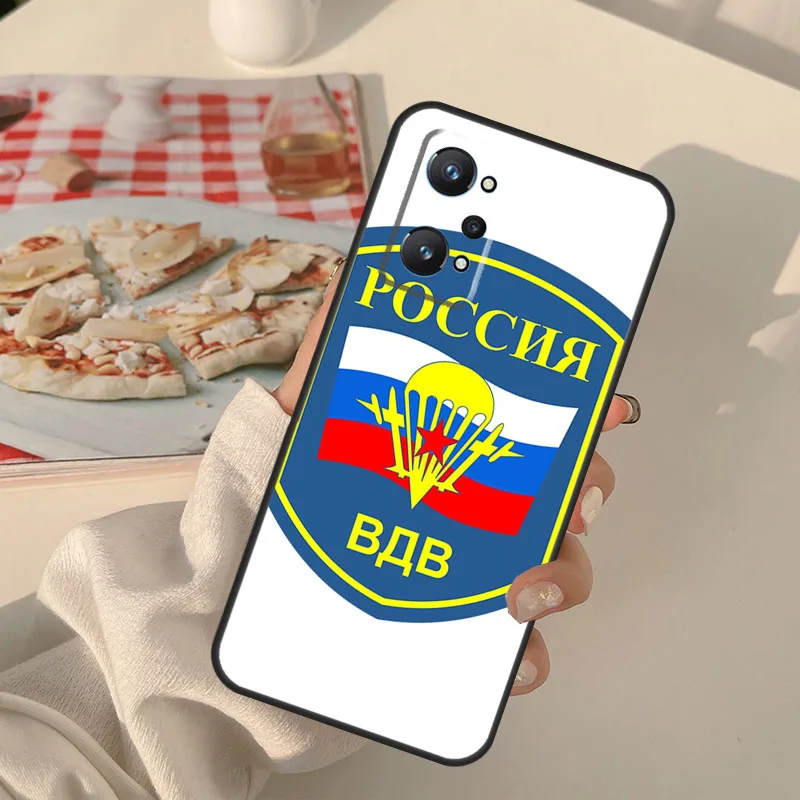 Russia Airborne For OnePlus Nord 2 8T 9R 9 Pro Phone Case Cover For Realme 8 Pro 8i GT Master GT Neo 2 C21