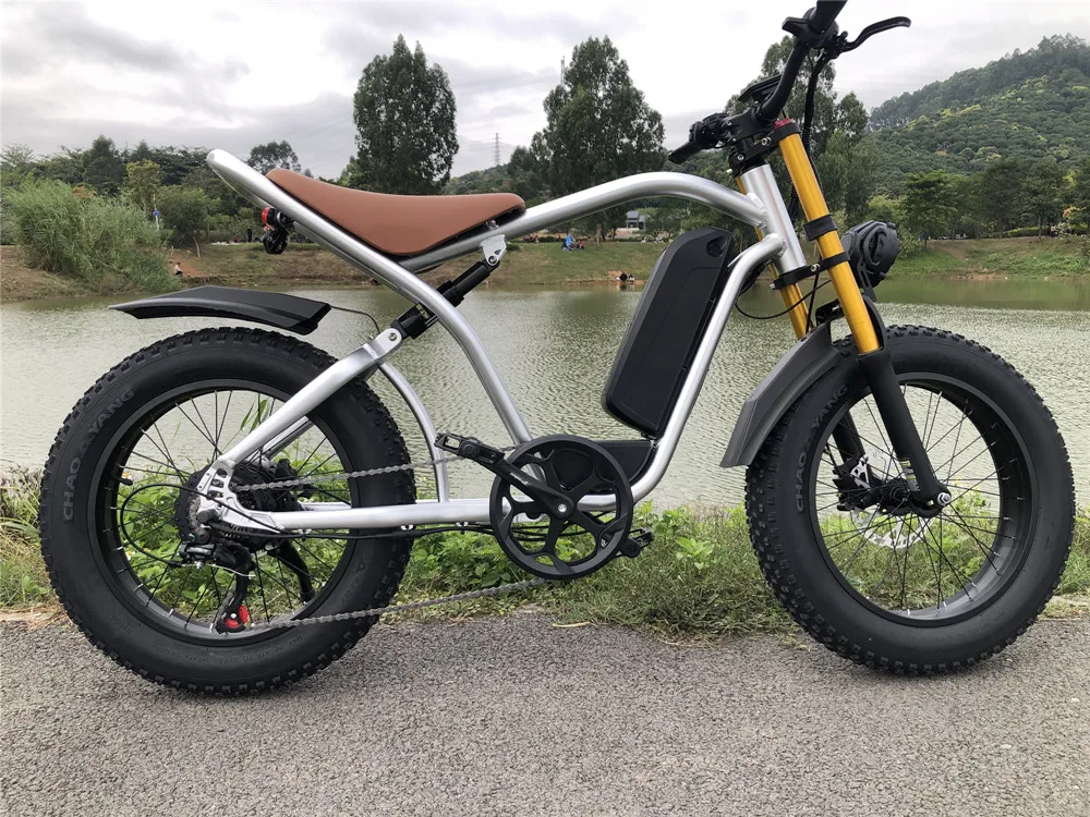 SMRLO Factory 2023 New Model E6 Electric Bike 500W 48V 16AH Mountain Bicycle 4.0 Tire Men Electr Cruiser Snow E-bike