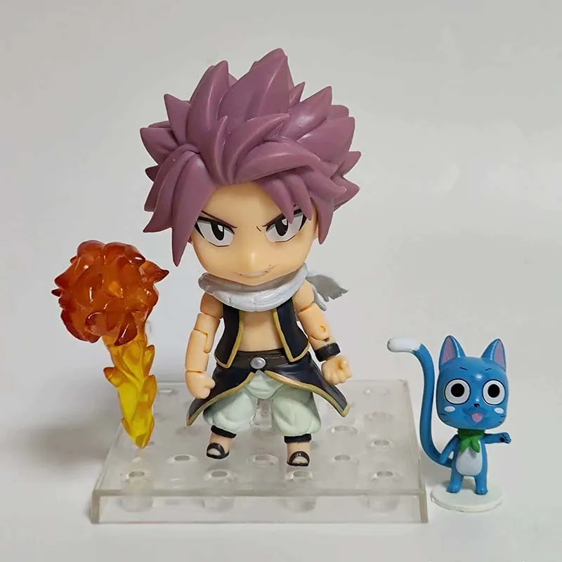 

10cm Anime Etherious Dolls FAIRY TAIL Figurine 1741Model Natsu Dragneel Figure Movable Statue PVC Collection Decoration Toy Gift