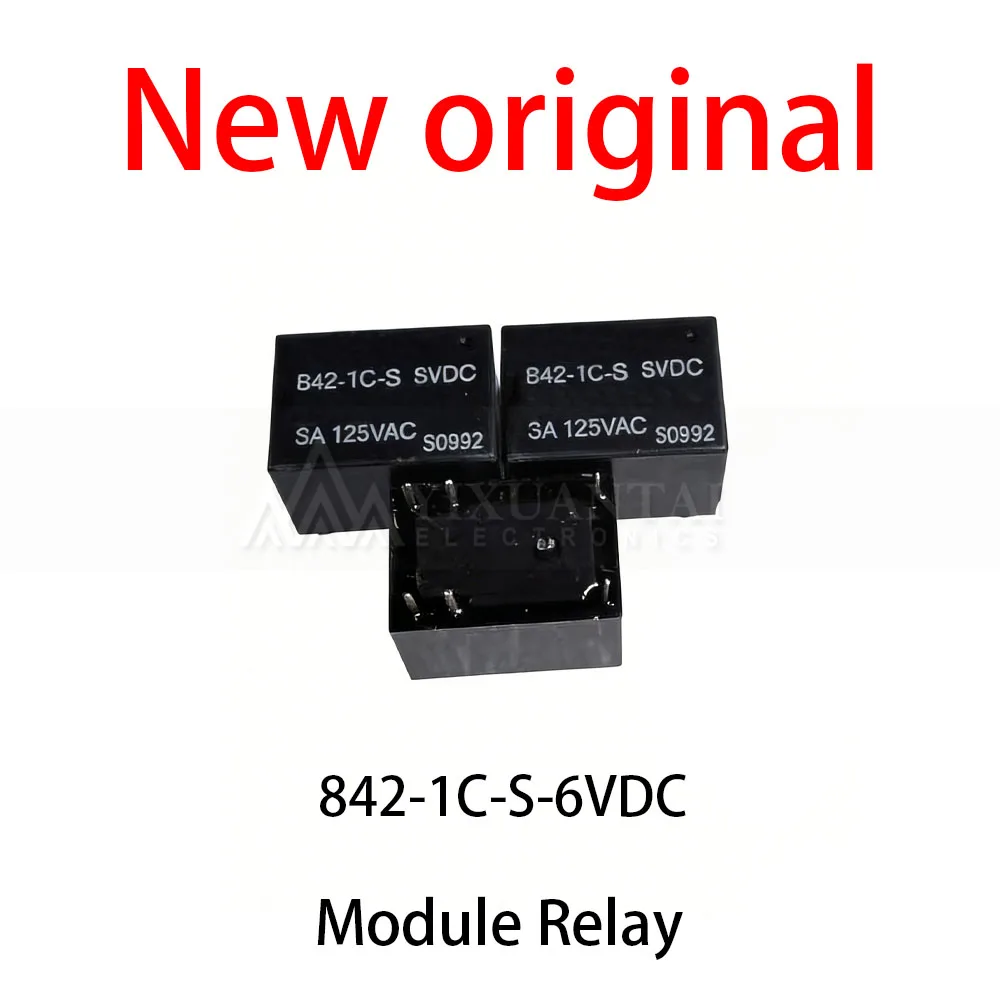 10Pcs/Lot New original 842-1C-S-6VDC Module Relay