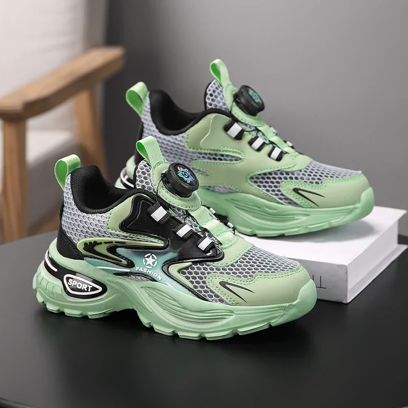 

Kids Sneakers Lightweight Casual Mesh Breathable Outdoor Sports 2025 Trendy Running Shoes Childrens Tennis Shoes for Boy